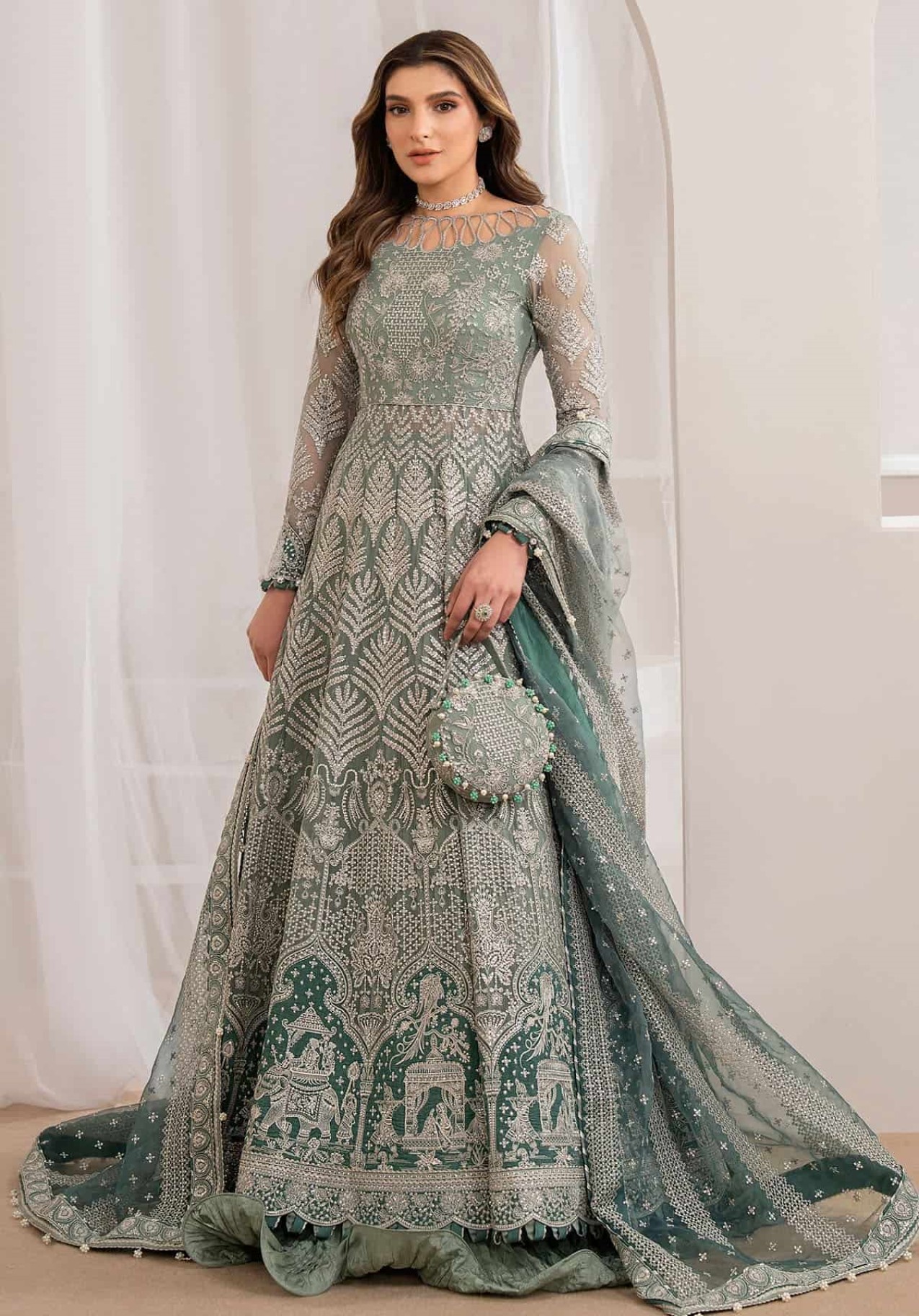 Latest Pakistani Dress Jazmin Wedding Formals Collection